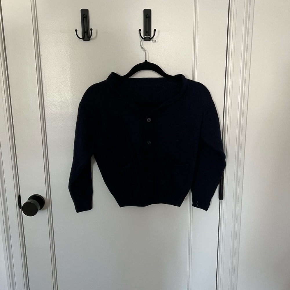 Navy vintage cardigan